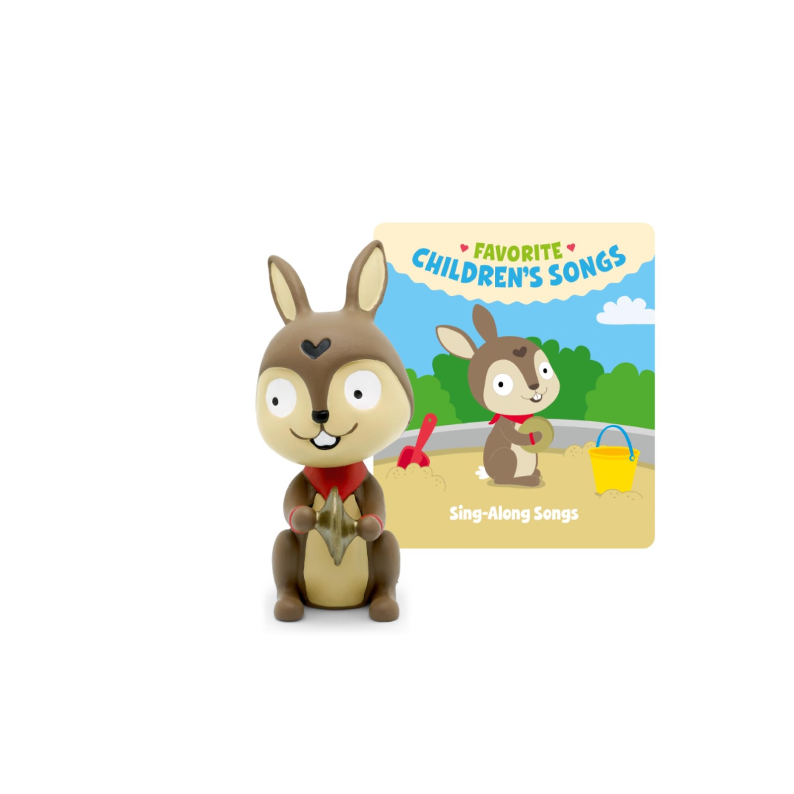 Tonies Favorite Children's Songs: Sing-Along Audio Toy Figurine 17 Songs