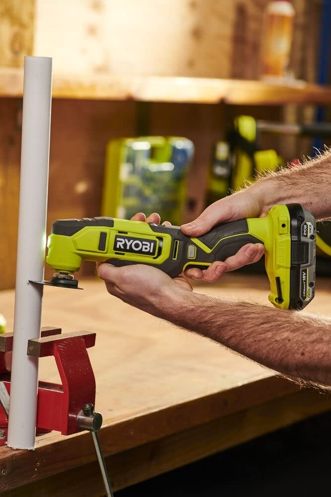 18V Cordless Multi-Tool, Tool-Free Blade Change, Variable Speed, Cutting & Sandi