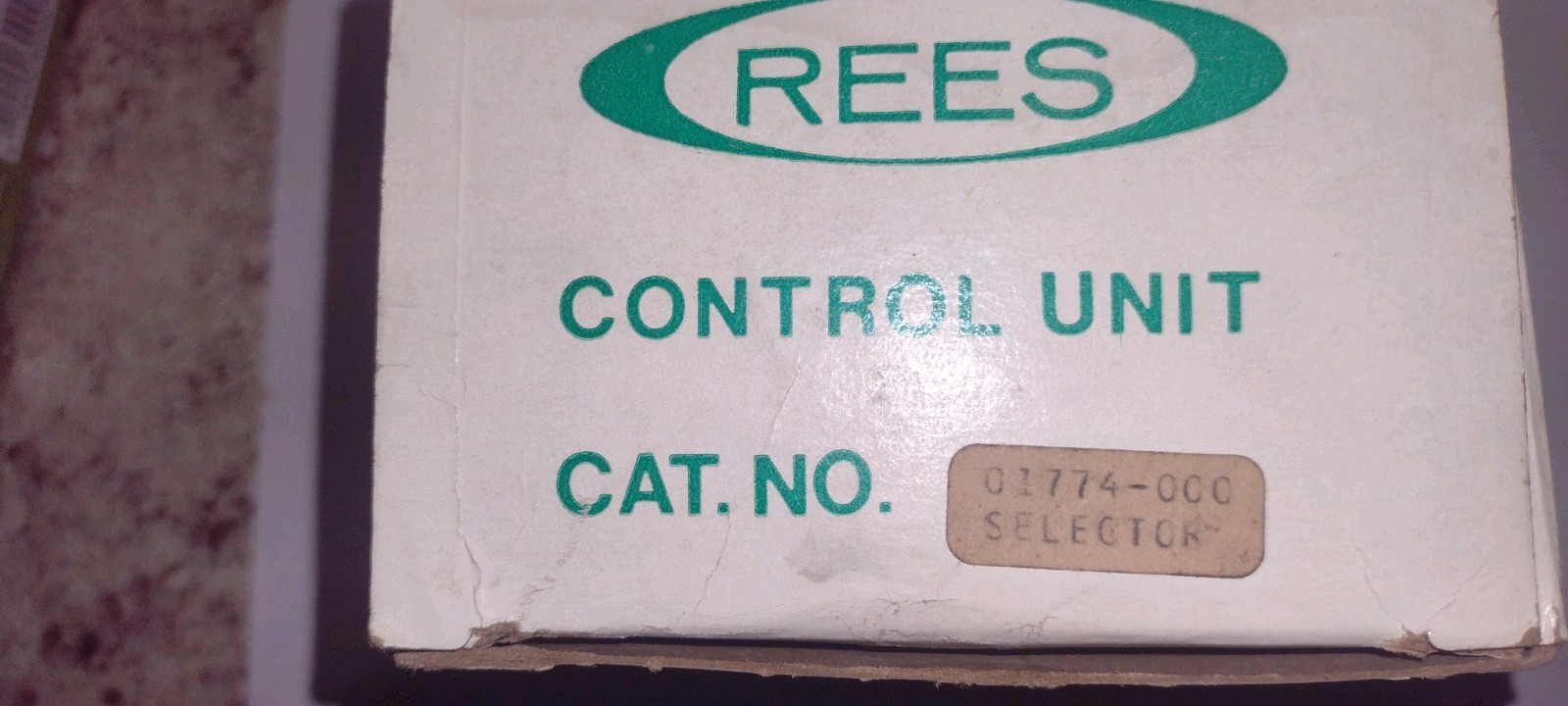 Rees 01774-000 3 Position Selector Switch, New In Box