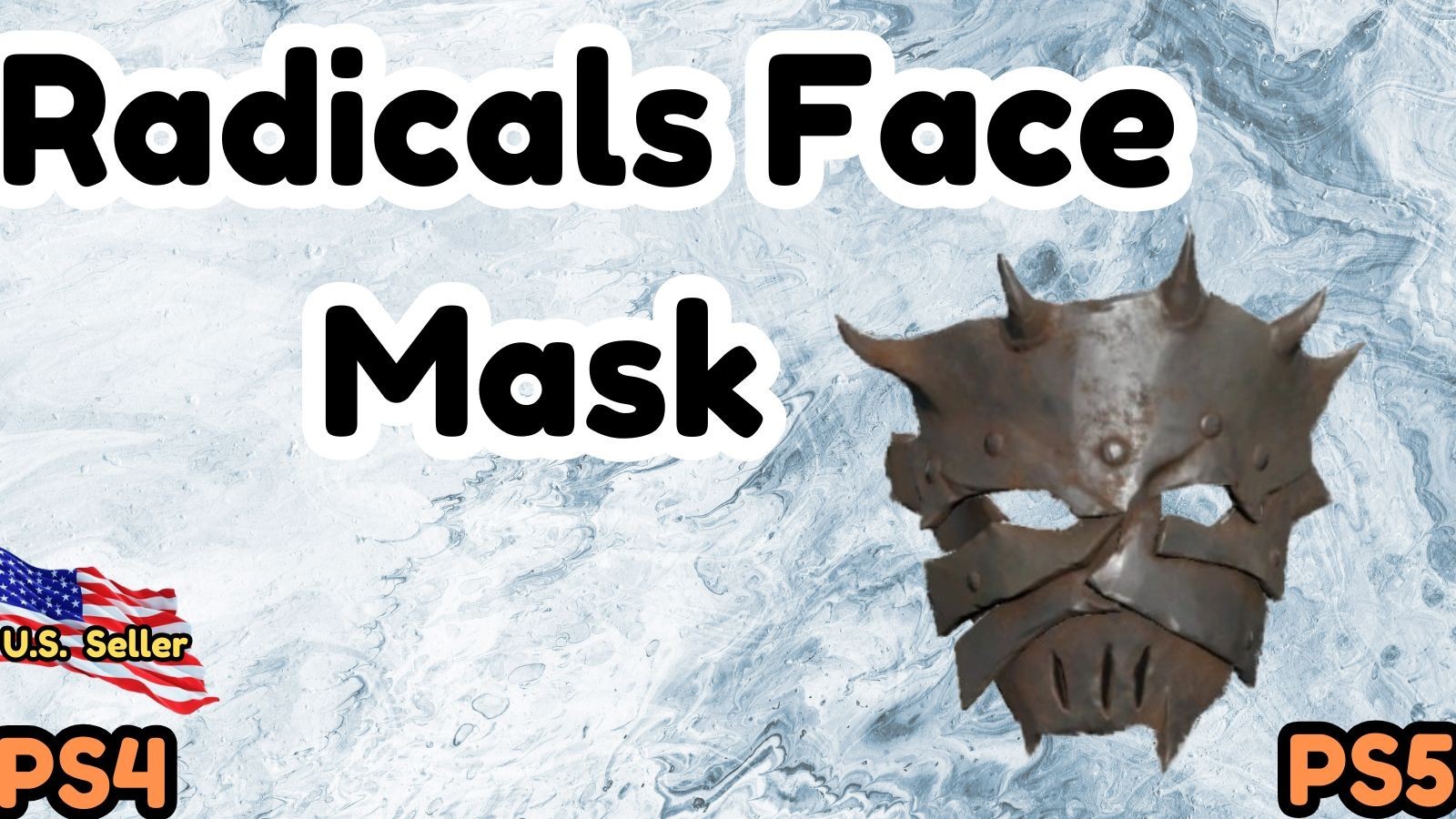 Radicals Face Mask - Fallout76 - PS4/5  -  Rare