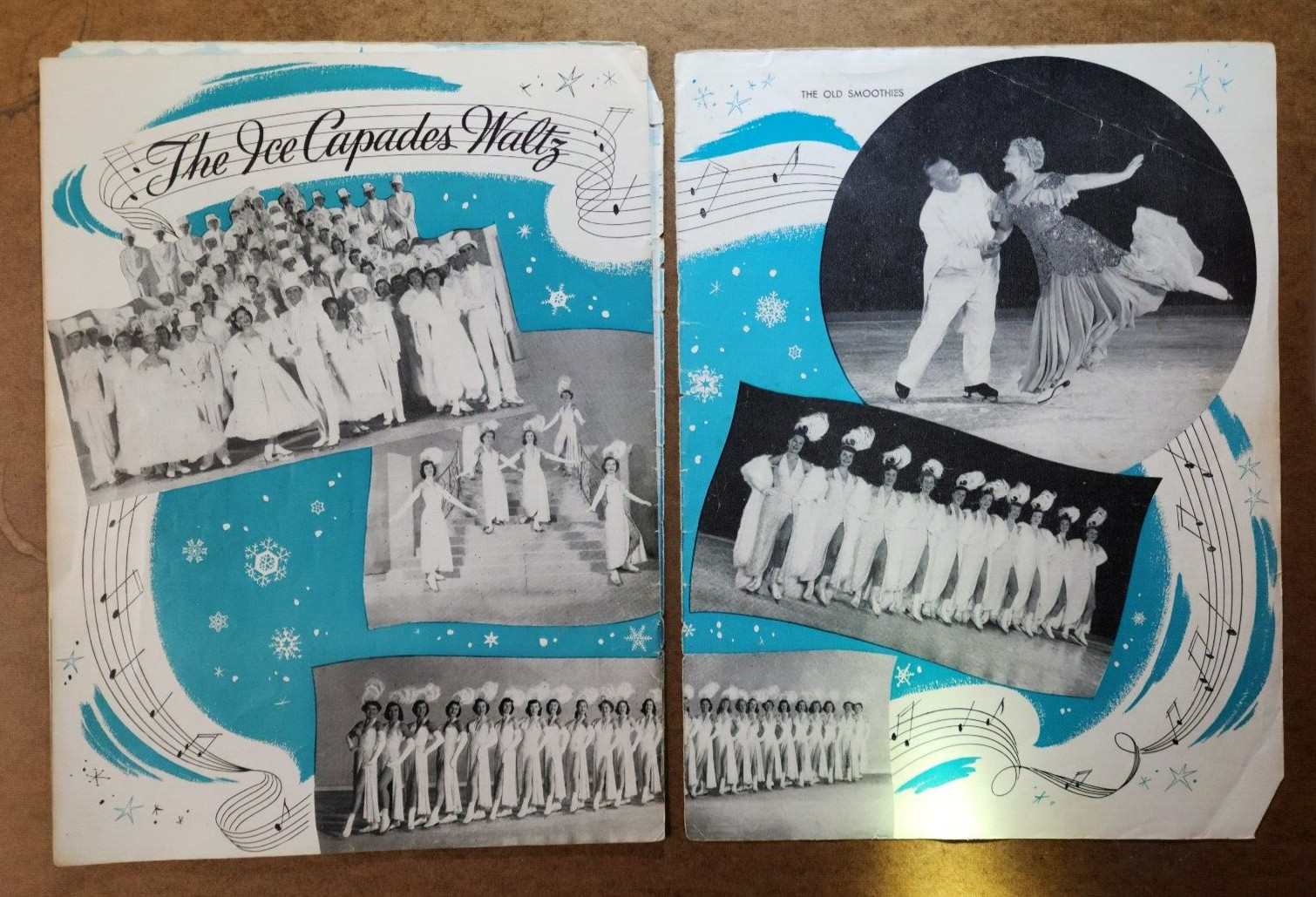 Vtg 1953 ICE CAPADES Program - Ice Skating / Figure Skating