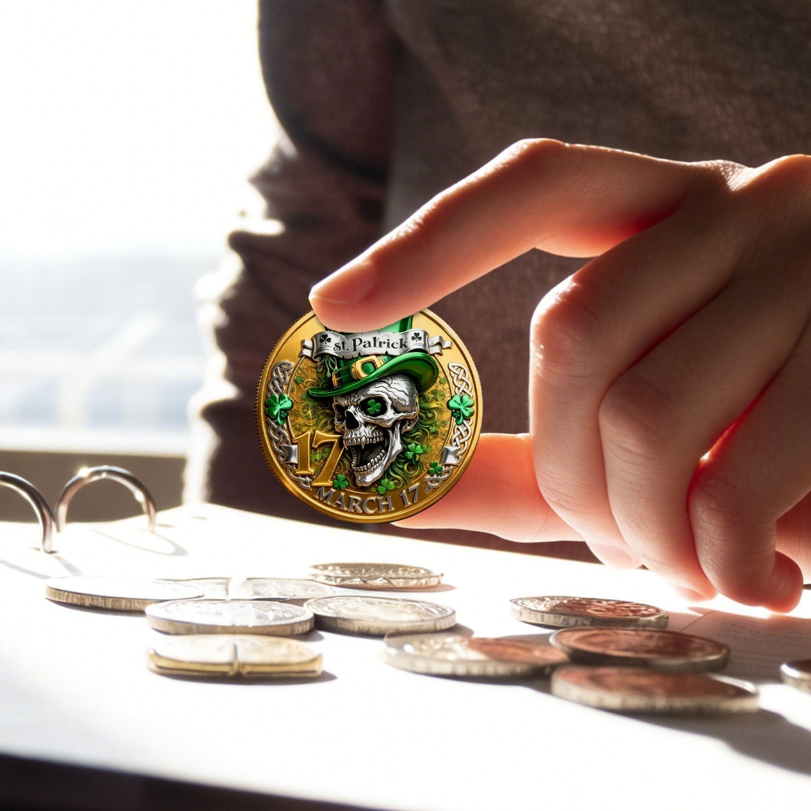 Saint Patrick's Day IRISH PRIDE MARCH 17 Commemorative Coin