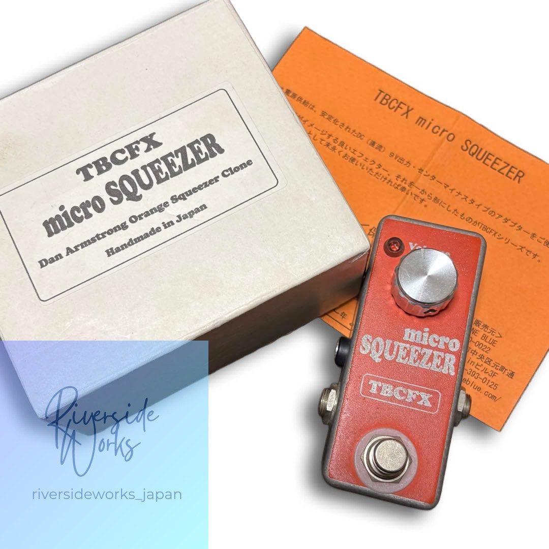 TBCFX micro SQUEEZER Guitar Bass Compressor