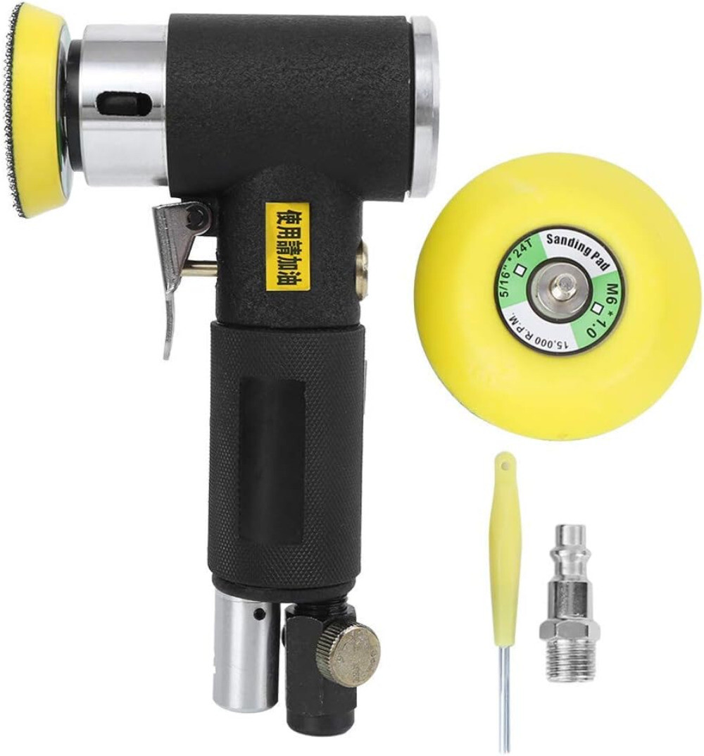 Orbital Air Sander Compact Pneumatic Random Orbital Sanding Tool 2 Inch / 3Inch