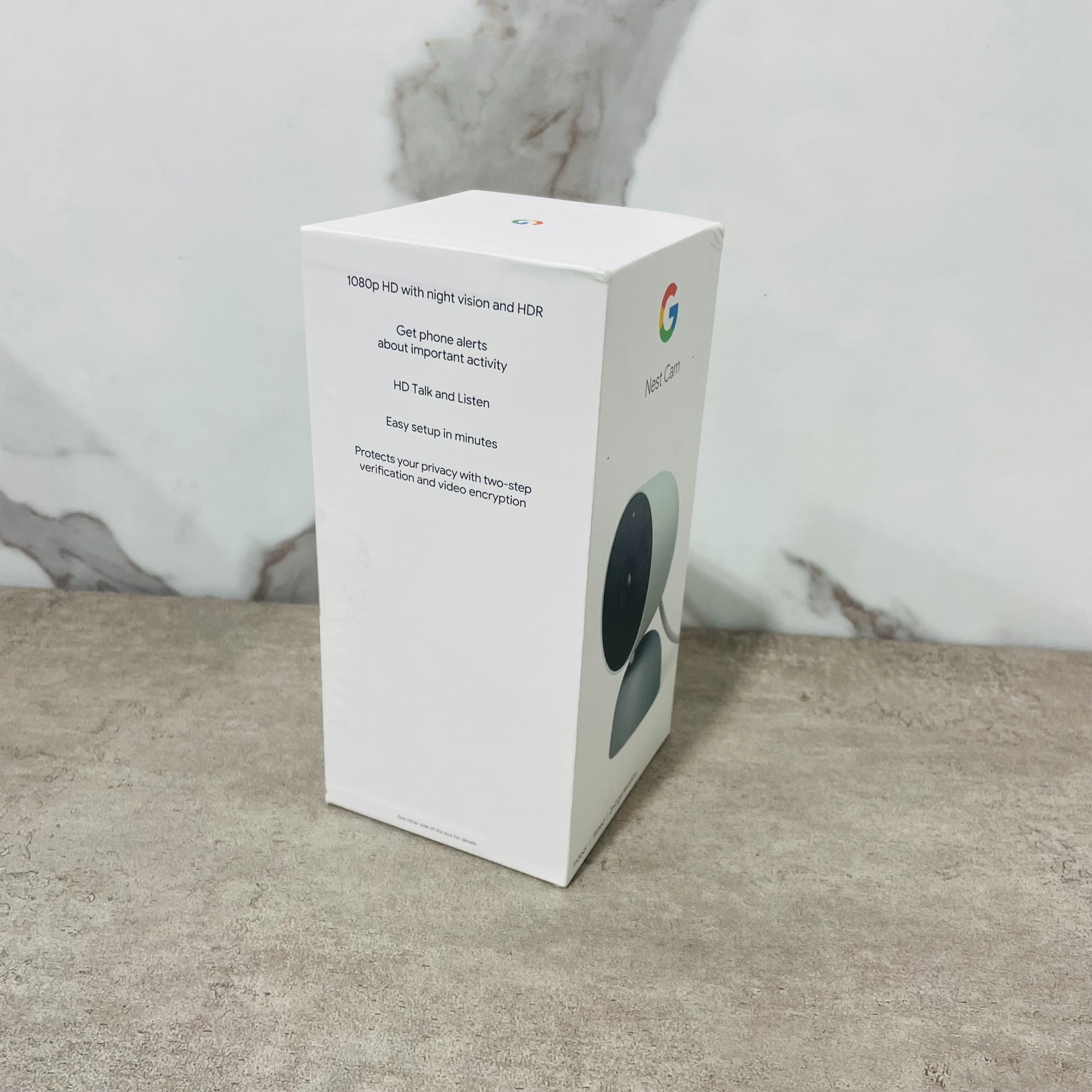 Google Nest Security Cam (Wired) - 2nd Generation - 1080p, Motion Only