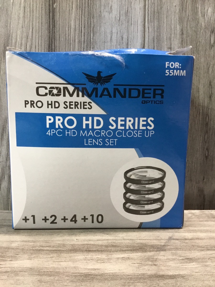 COMMANDER OPTICS 4PC HD MACRO (PSL036704)