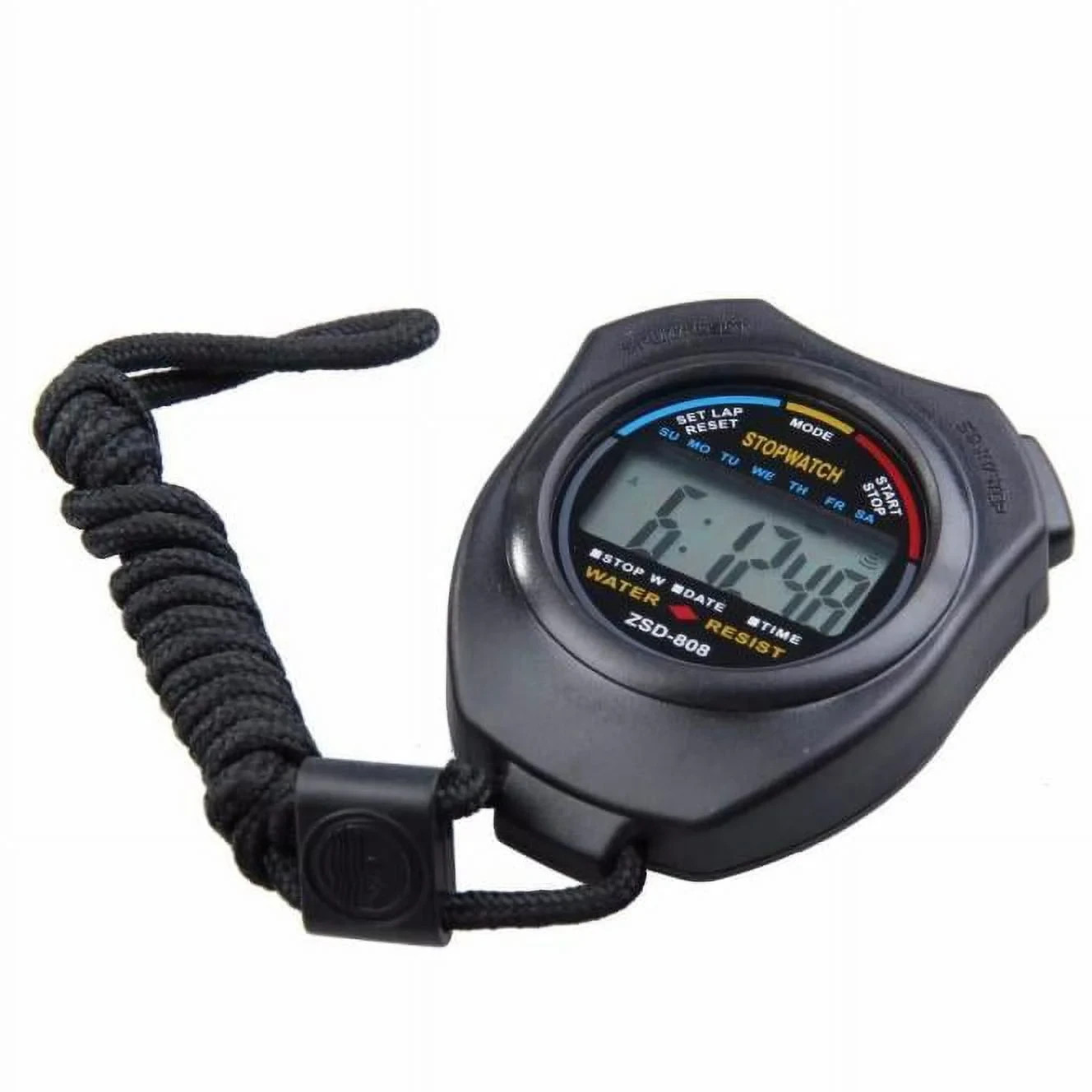 Multi-Function Electronic Digital Sport Stopwatch Timer, Large Display with Date