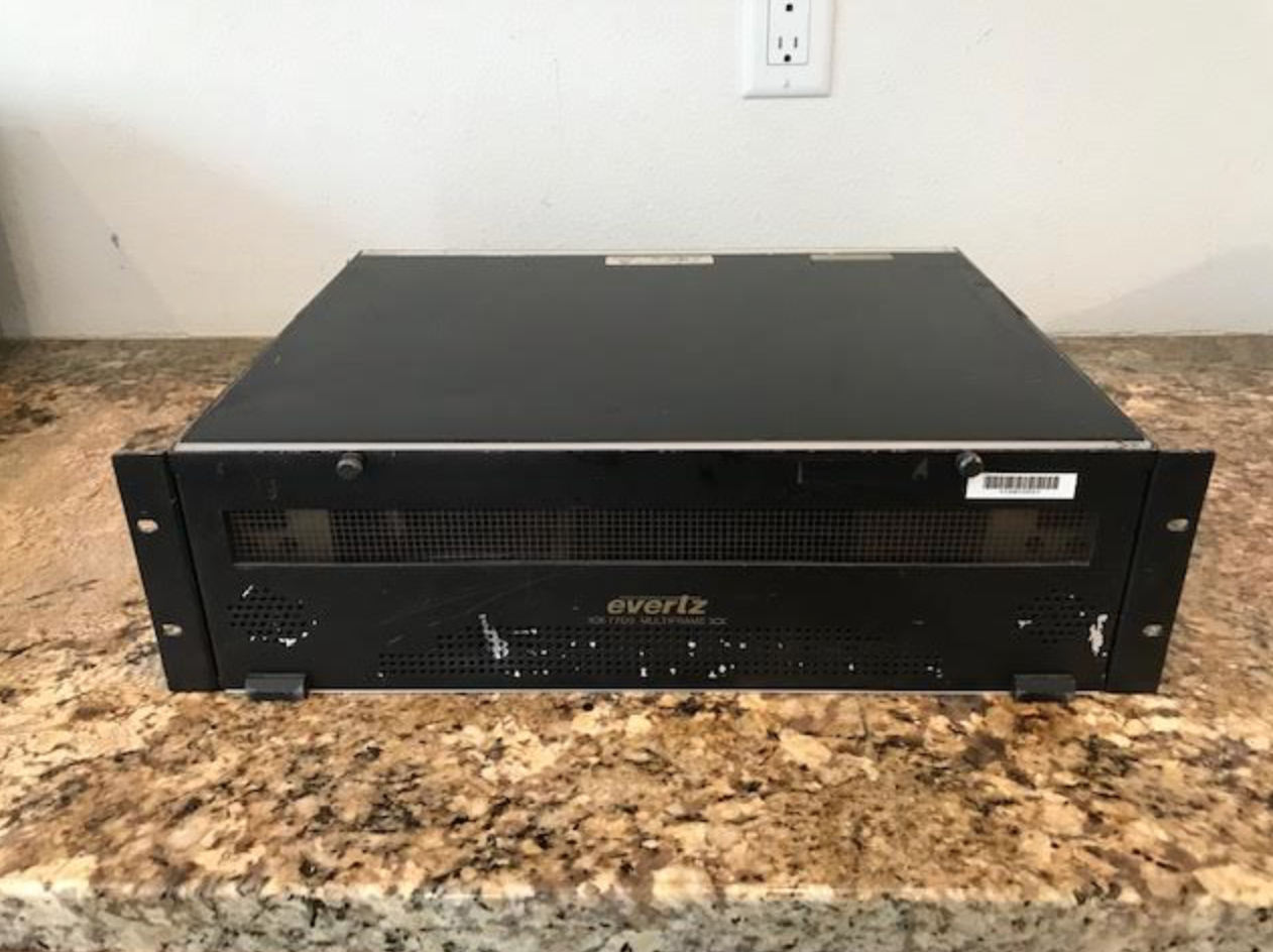 Evertz 7700FR-C Multiframe *NO CARDS*