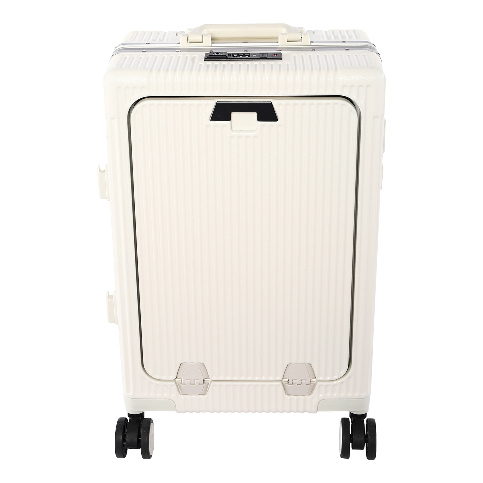 20" Boarding Suitcase Suitcase w/Front Pocket, 14"-15" Laptop Case Trolley