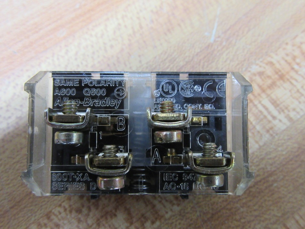 Allen Bradley 800T-XA Block 800TXA