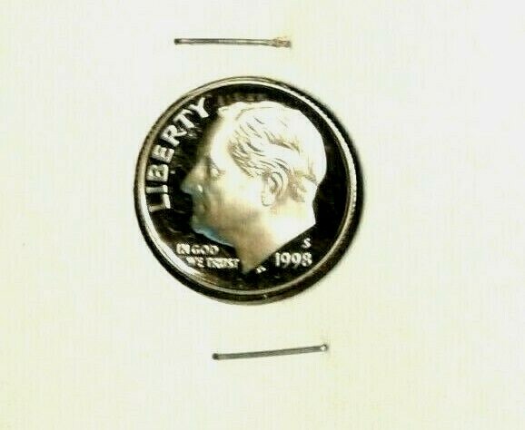 1998 - S  Clad  Proof  Roosevelt  Dime   Great   Coin