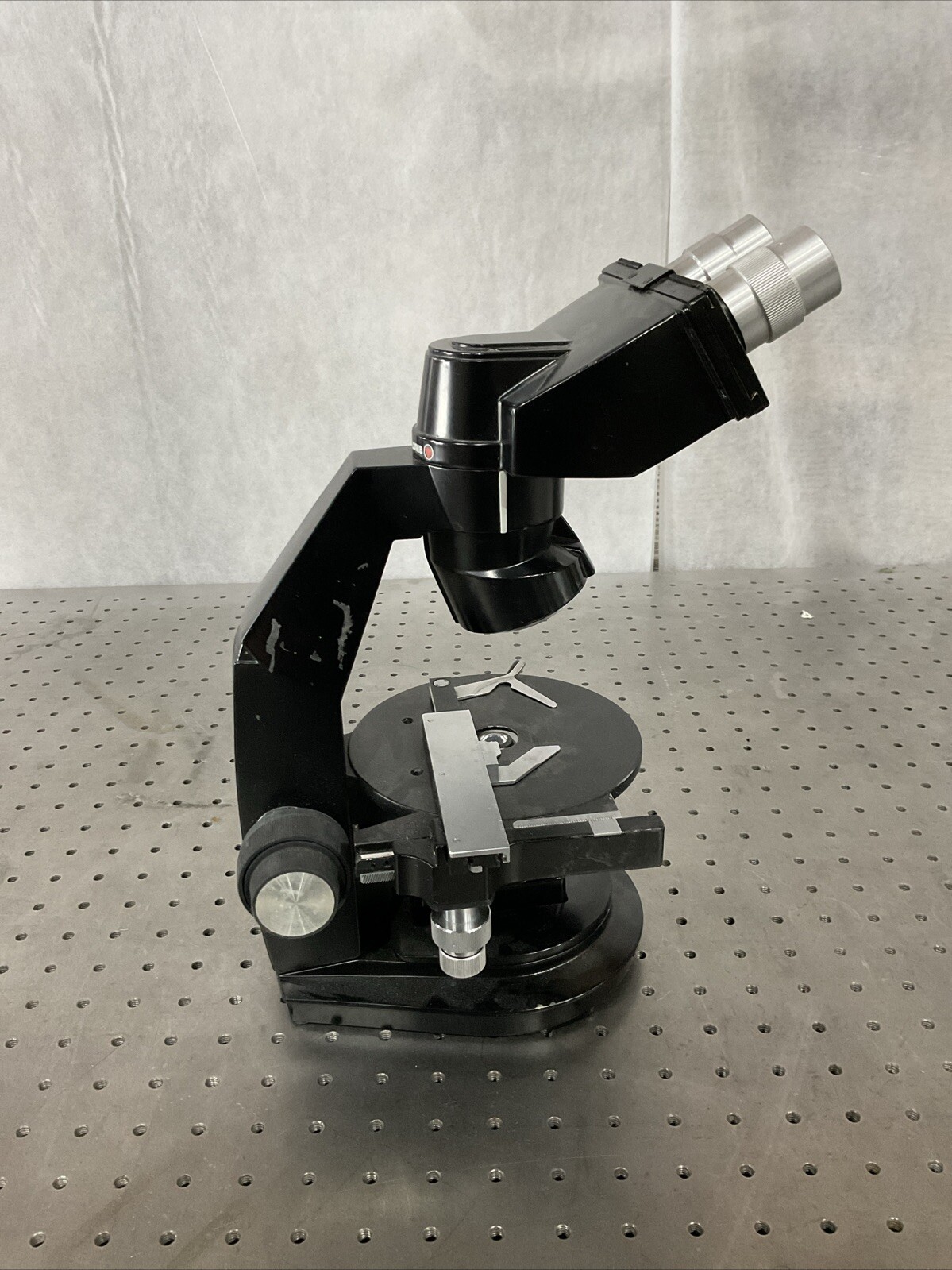 Bausch & Lomb 4 Objectives Binocular Microscope (No Objectives Or Power Source)