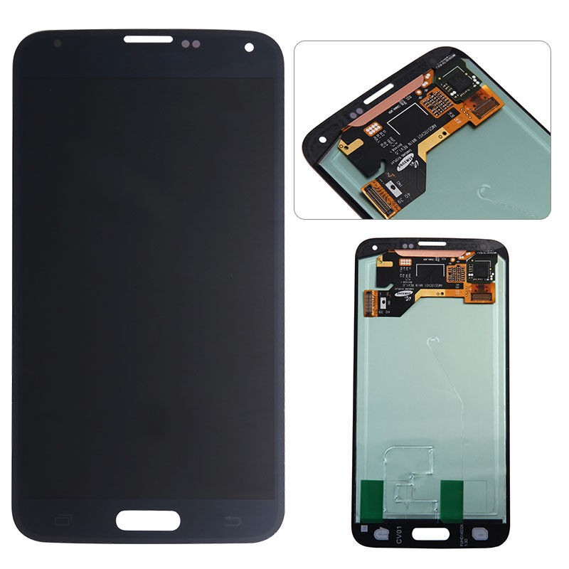 LCD Screen Assembly Replacement Parts Without Frame for Samsung Galaxy S5