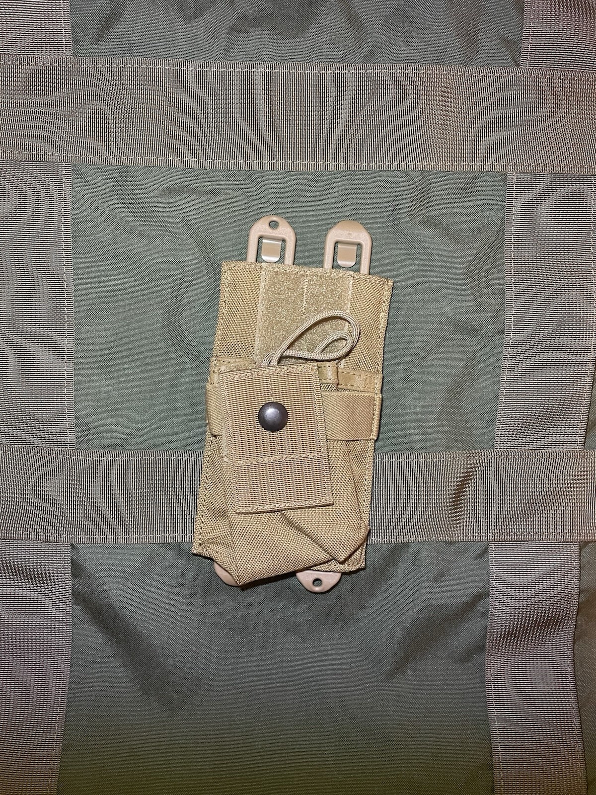 Blackhawk Small Radio / GPS Pouch Strike Speed Clip Coyote Tan