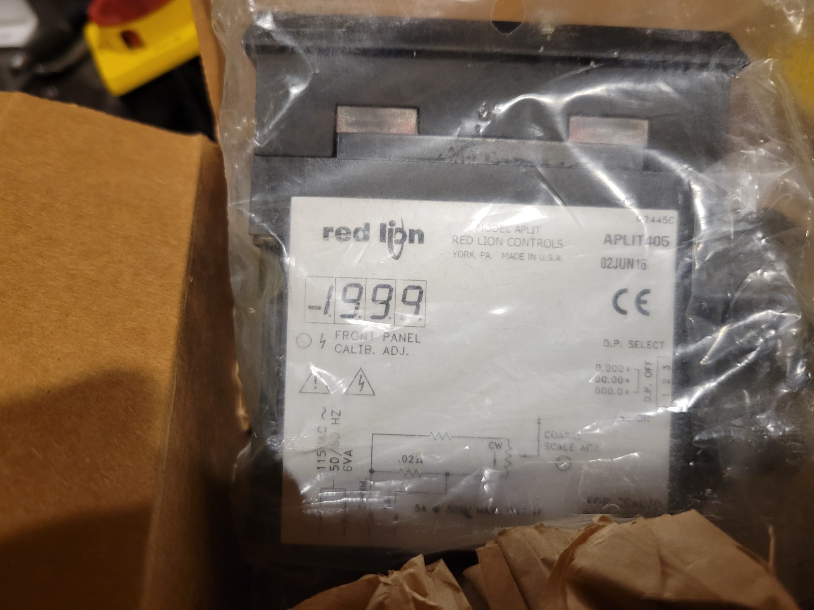 RED LION APLIT405 CURRENT METER APLIT