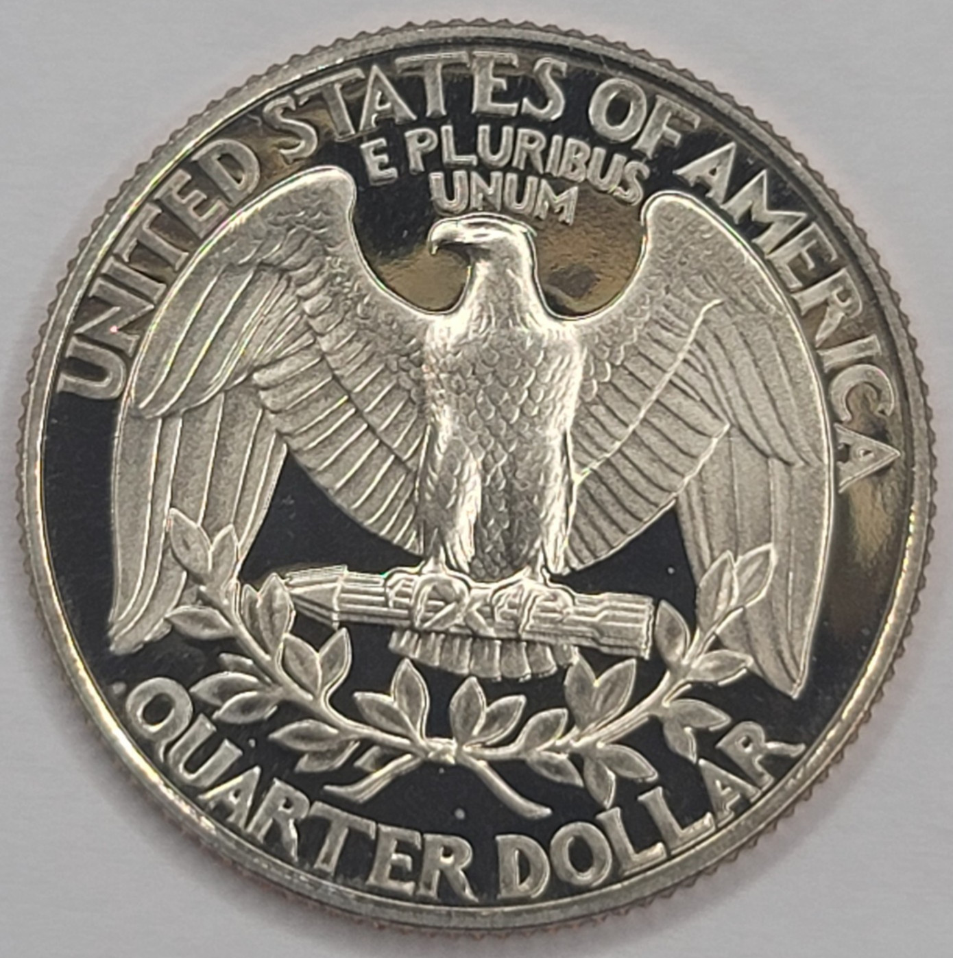 1992 S Gem Proof DCAM Washington Quarter - CN-Clad
