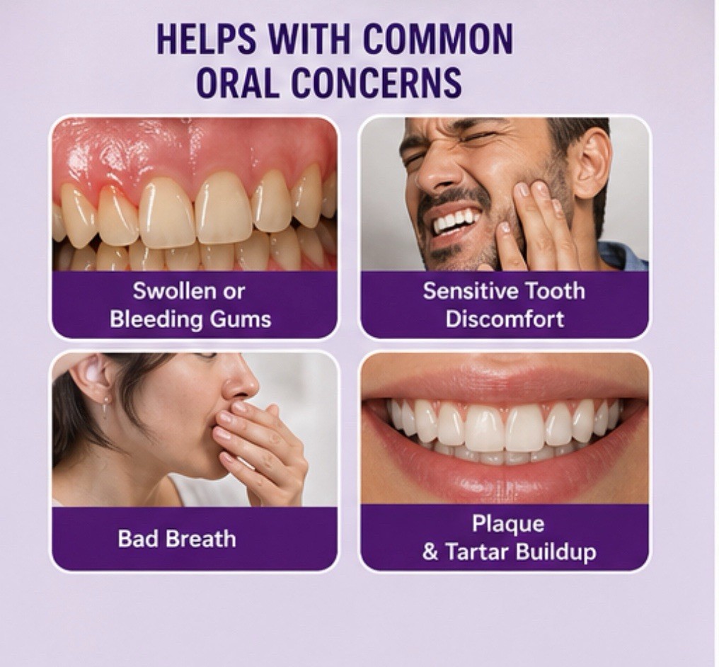 CAREDO Gum Disease Toothpaste Periodontitis Gingivitis Receding Gums