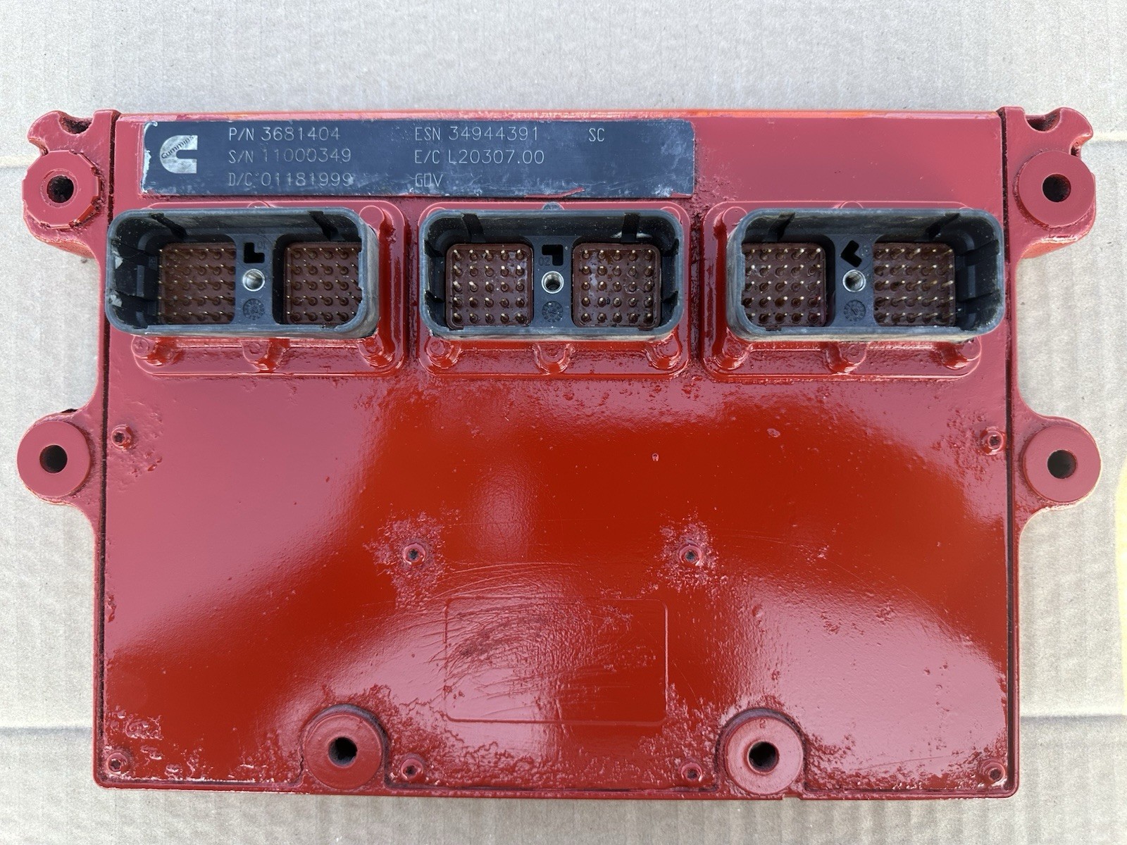 Cummins Engine Control Module 3681404