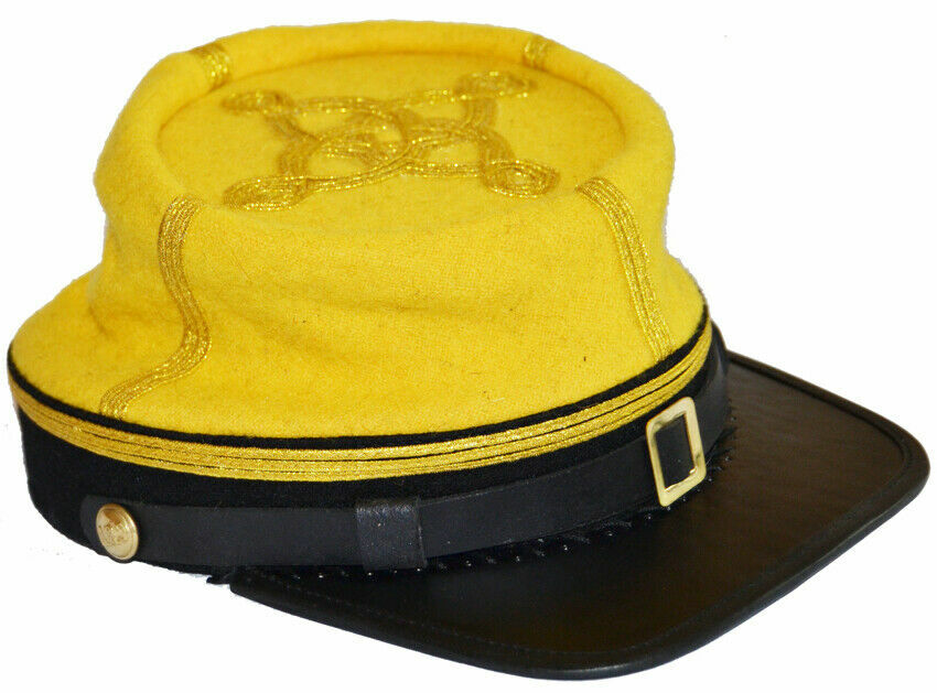 American Civil War Confederate Reb Cavalry COLONEL Kepi Large - ALL SIZES!!!