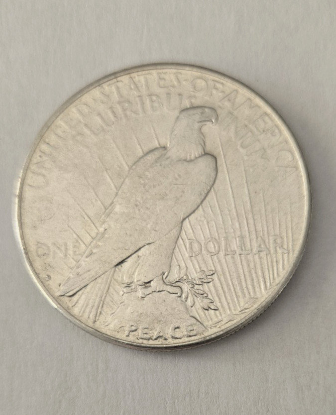 1928-S Peace Dollar U.S Coin AU
