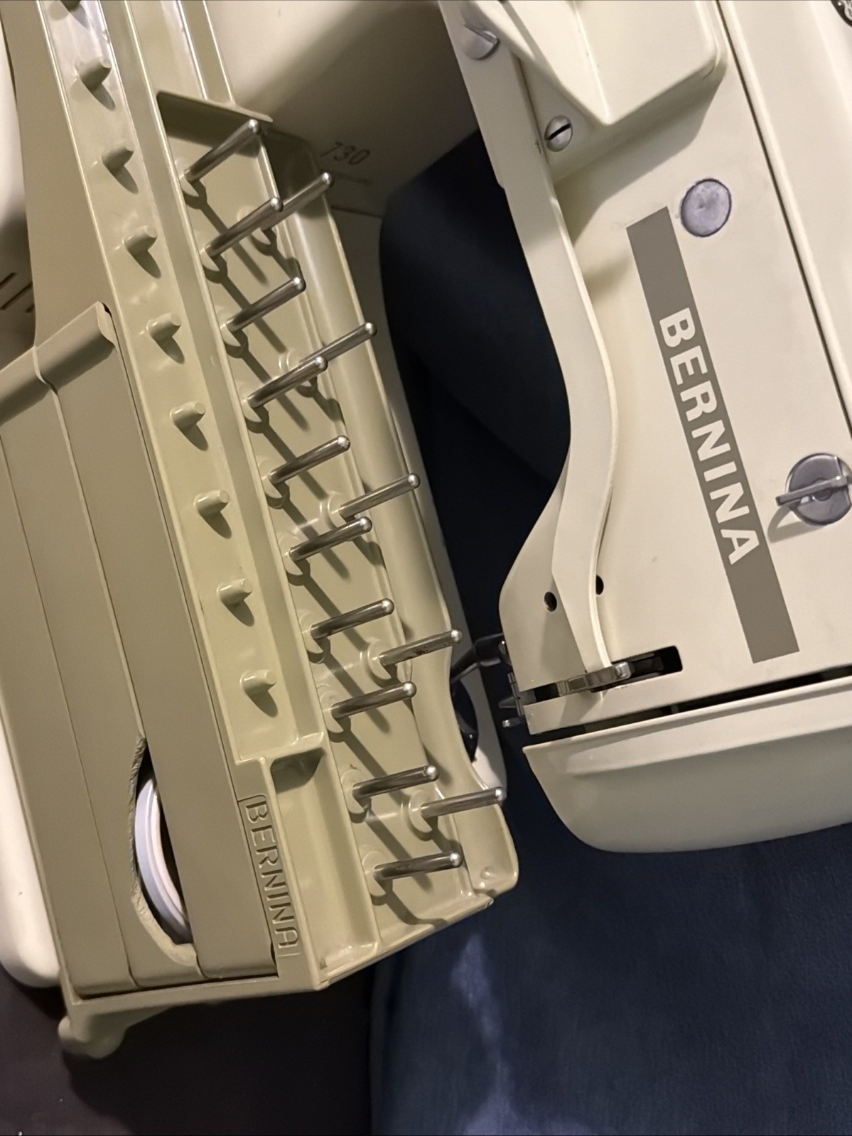 BERNINA Record 730 Record Sewing Machine w/extras * Vintage *