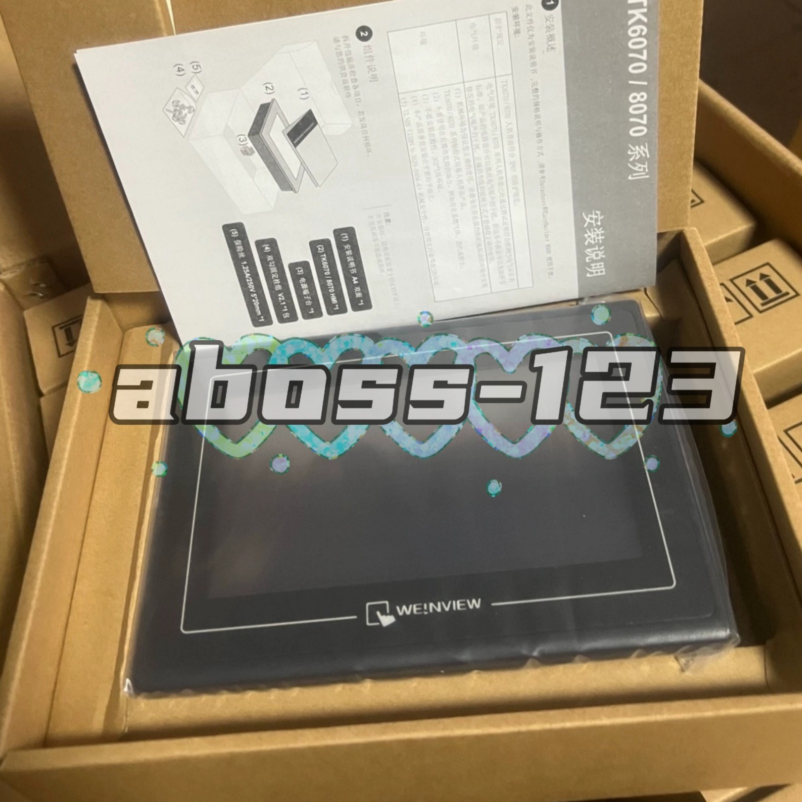 Weinview TK6070iH 3WV HMI Touch Screen#1pcs New In Box