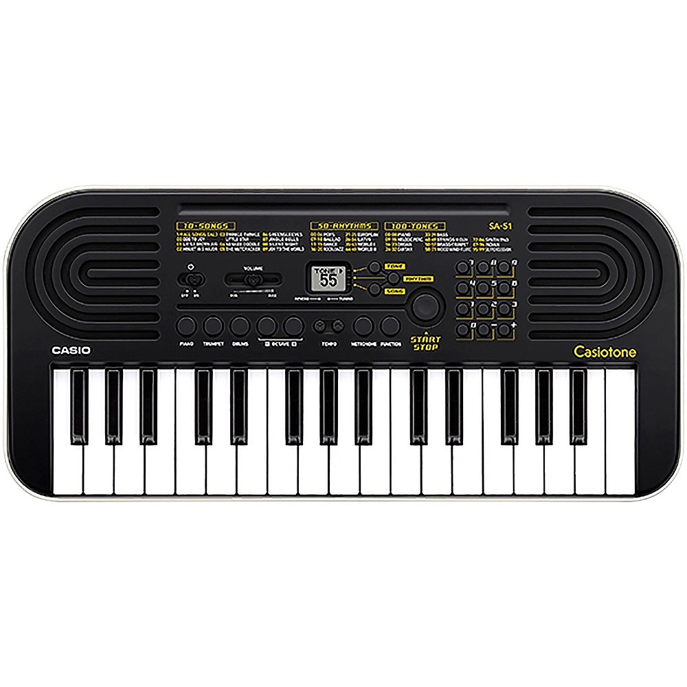 Casio SA51 32Key Mini Portable Keyboard Black