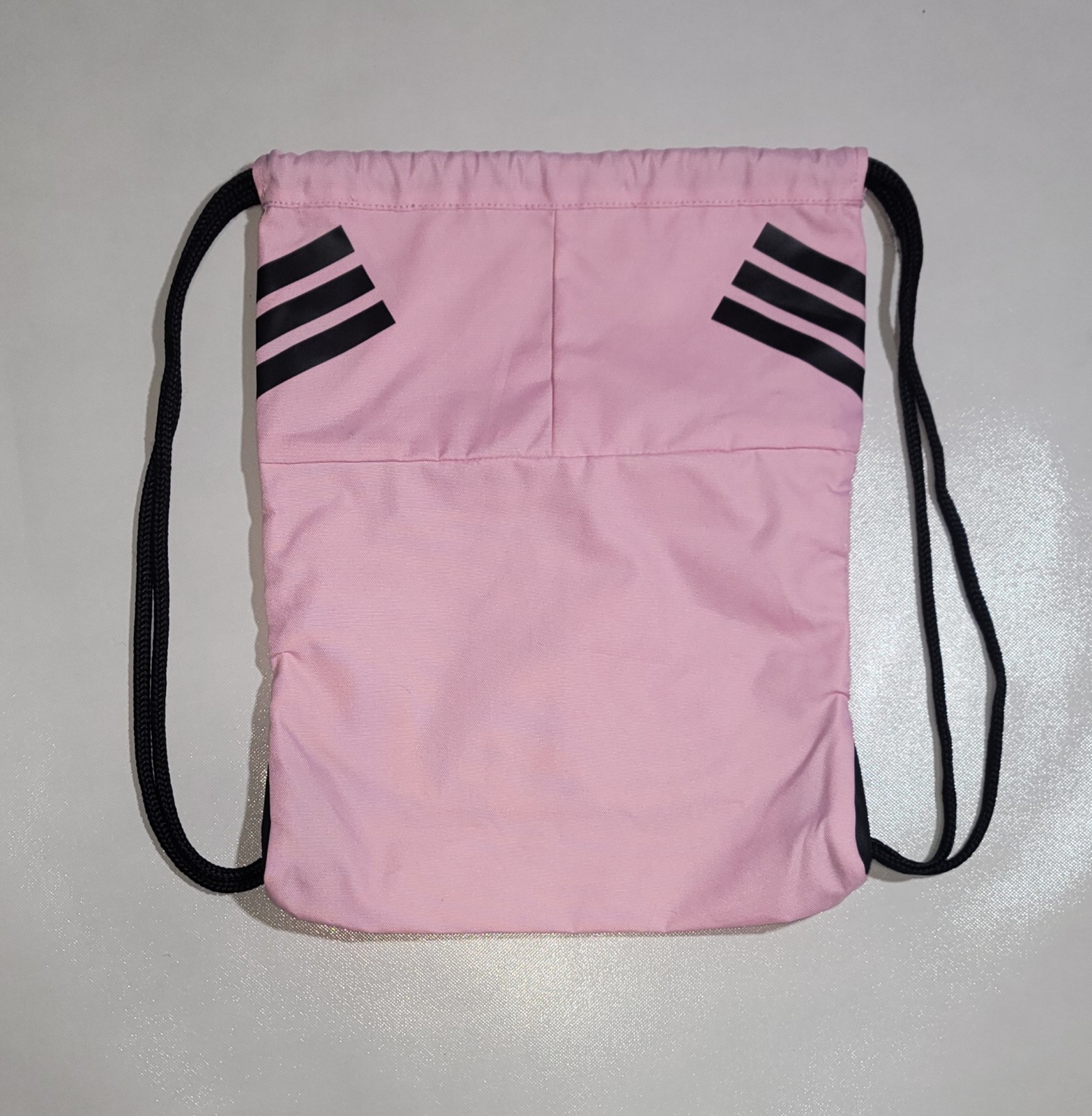 Adidas Stadium Sackpack Women's Light Pink&Black Drawstring Gym Bag