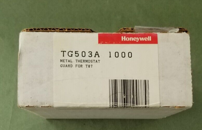 Honeywell TG503A 1000 Metal Thermostat Guard for T87, new
