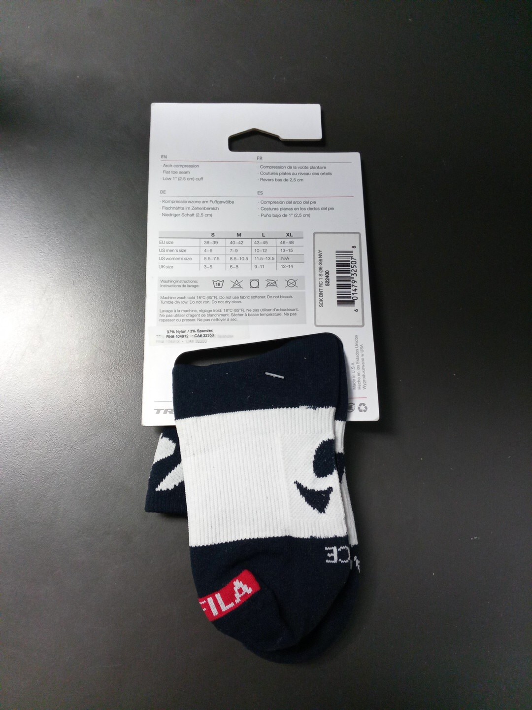 Bontrager Race 1" Socks Small