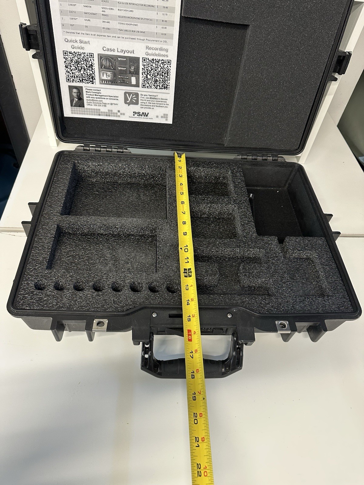Nelson Case Corp Waterproof A /V Case. T-B