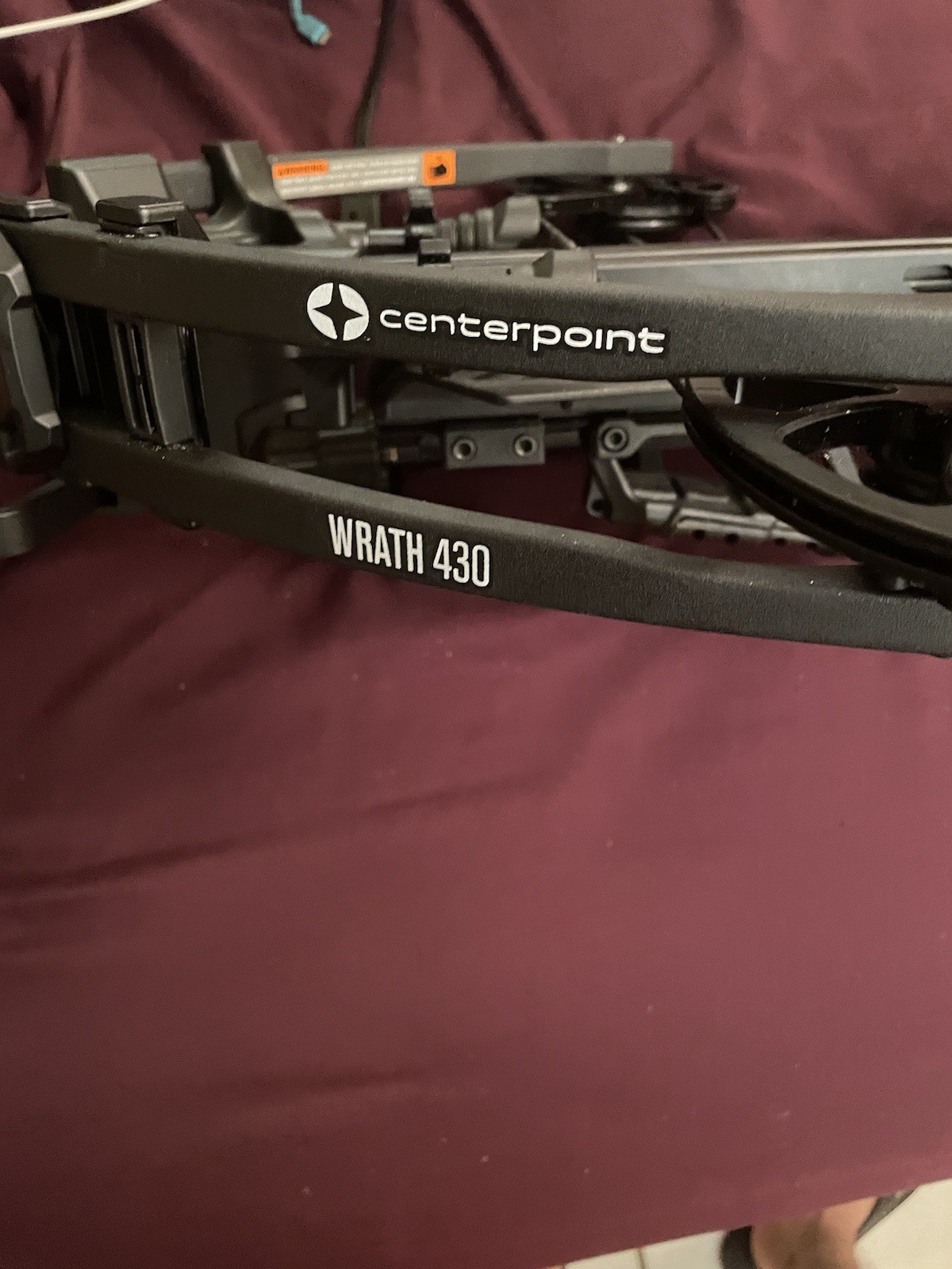 CenterPoint Wrath 430 - 4x32mm Scope Crossbow - Black