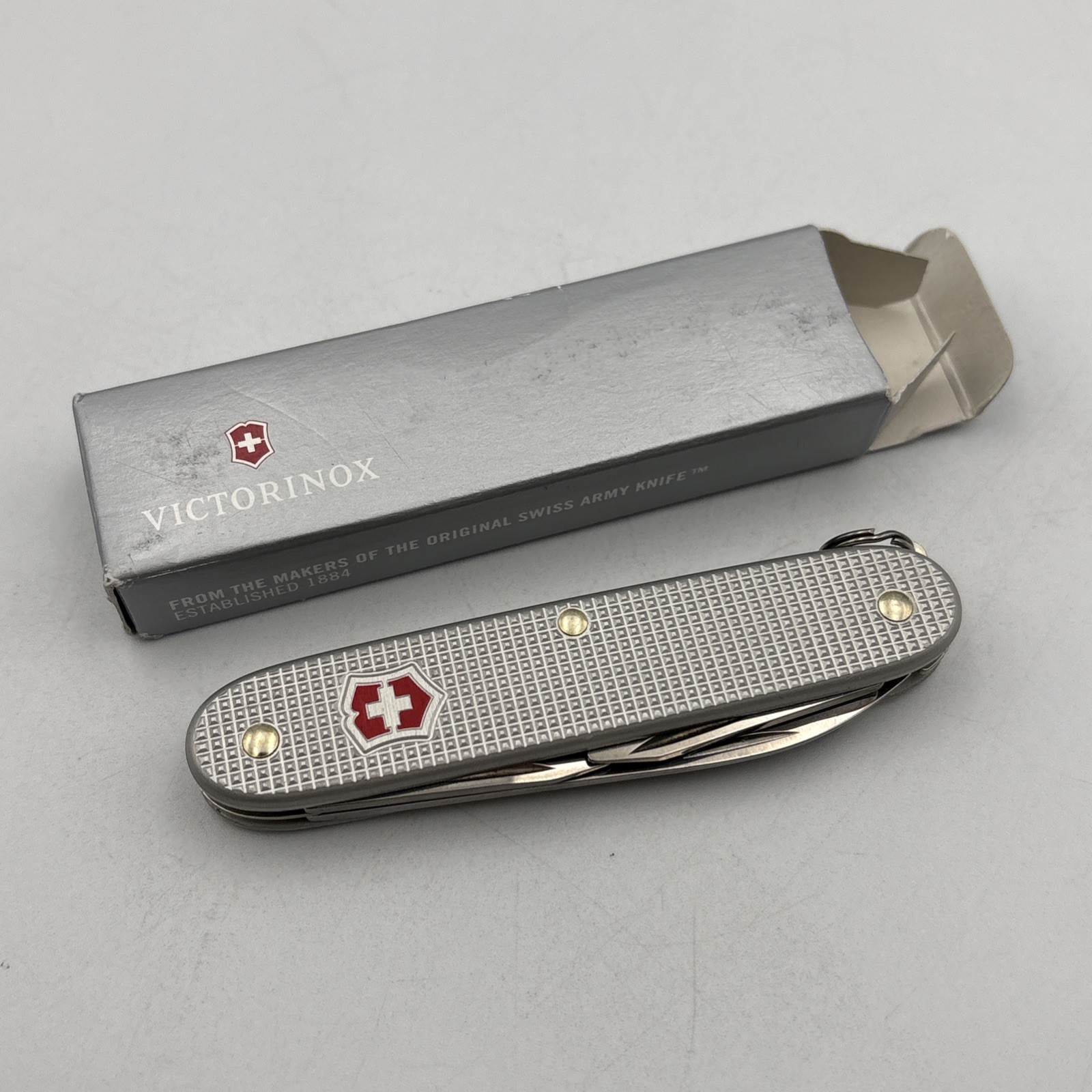 Swiss Army Knife, Pioneer Silver Alox, Victorinox 53960 or 0.8201.26, New In Box