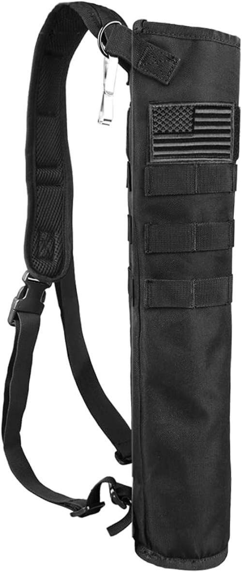 Archery Lightweight Back Arrow Quiver Dual Use Fol