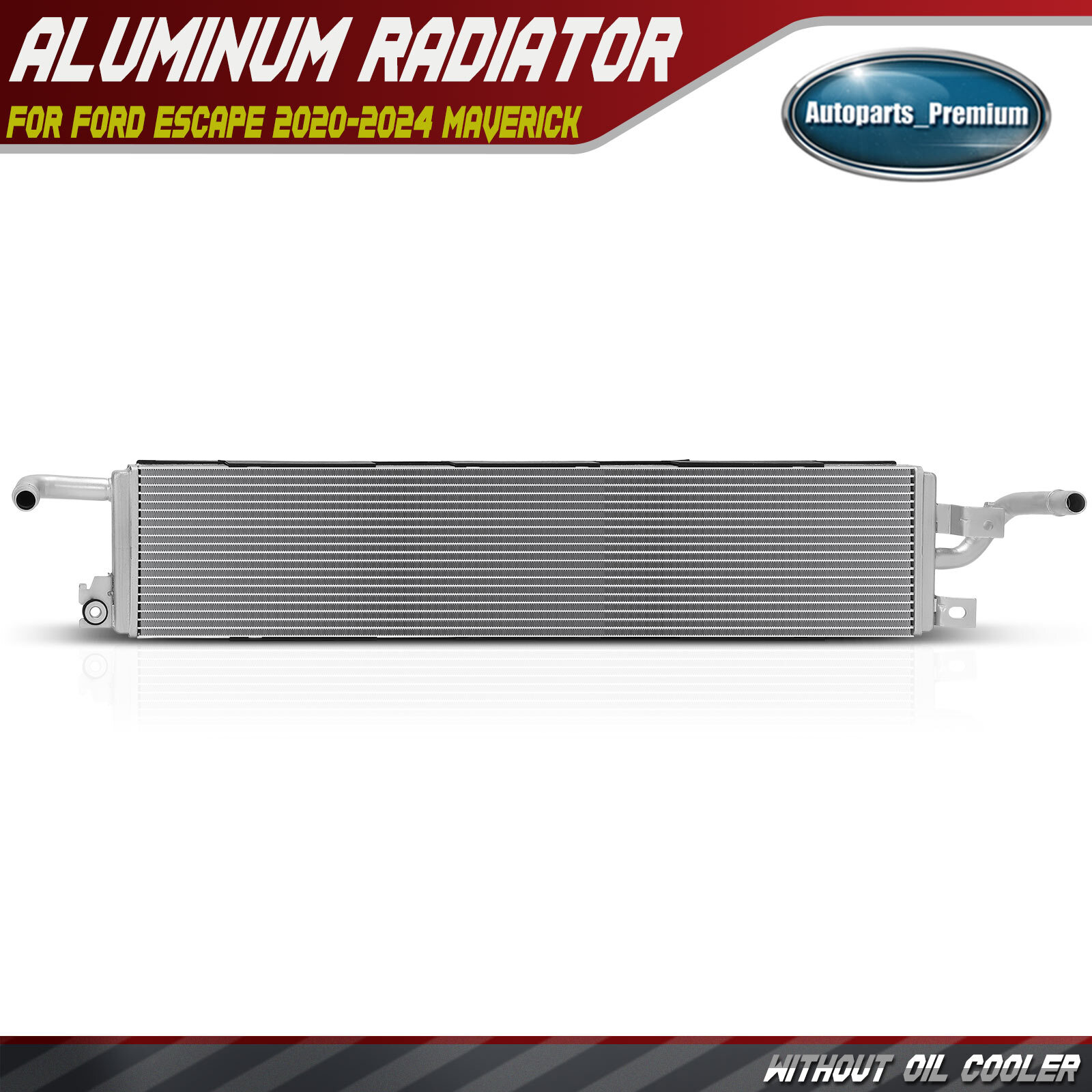 Front Auxiliary Radiator for Ford Escape 20-25 Maverick 22-26 Lincoln Corsair