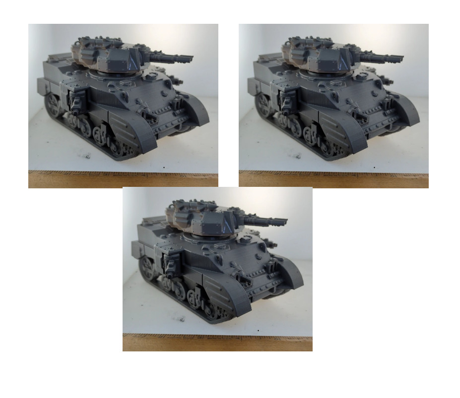 Grim Guard M8 tank H annihilator 3 PACK Wargaming Miniature