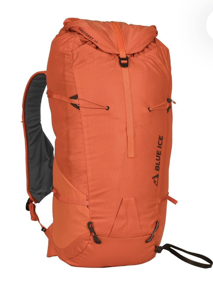 Blue Ice Firecrest 28L Pack S/M ice climbing, mountaineering pack new with tags
