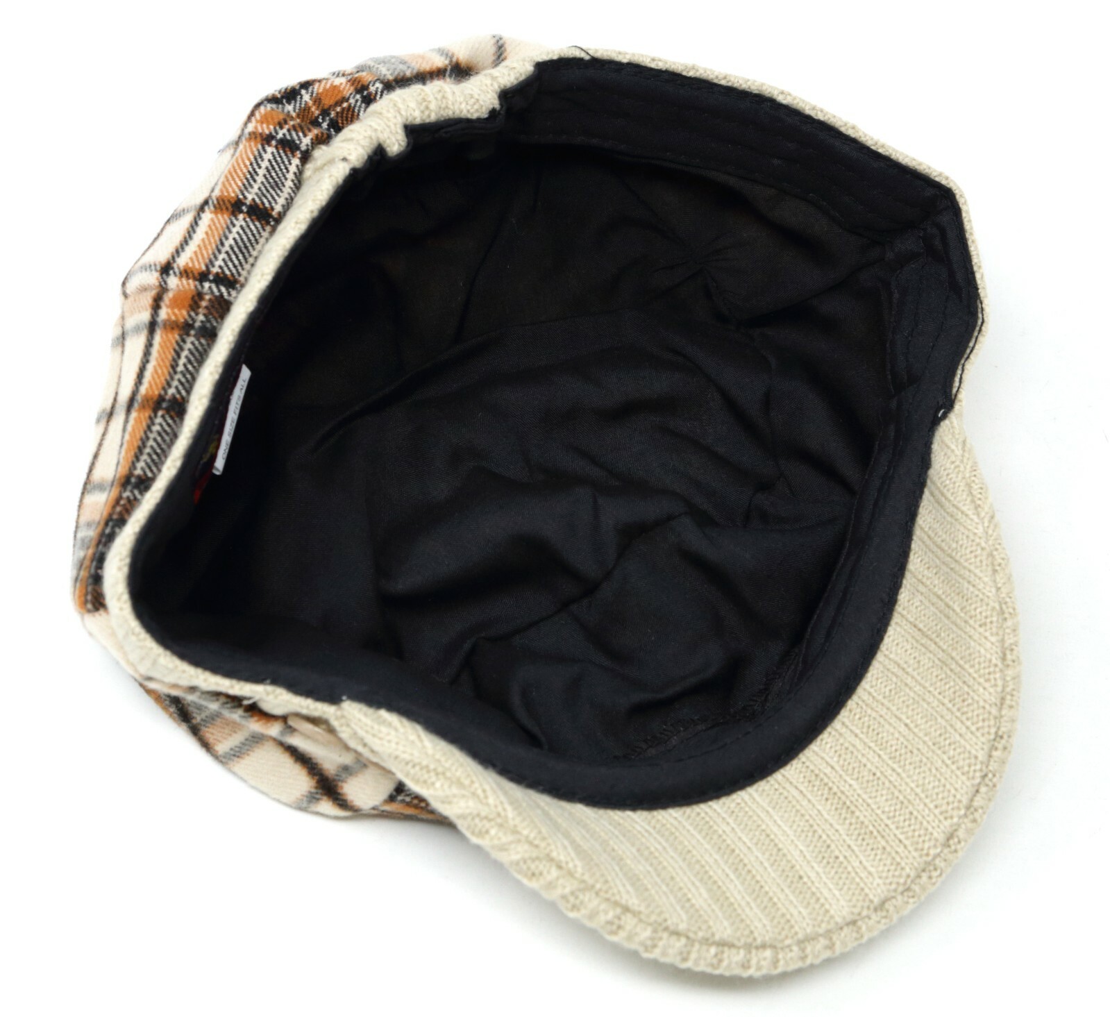 Women's Plaid Applejack Cap Newsboy Hat Winter Spring Warm Fashion Gift Idea