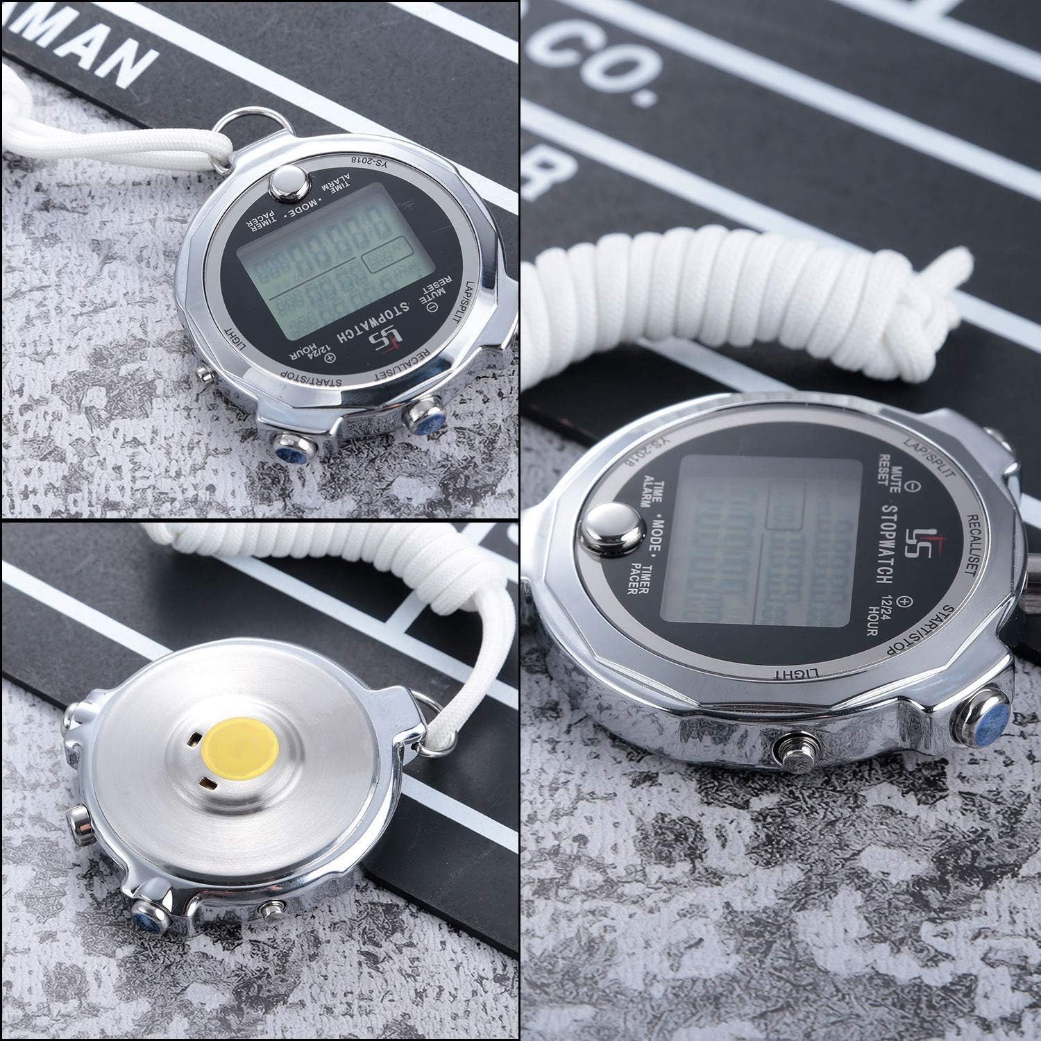 Rainproof Digital Timer for Sports Stopwatch Competition