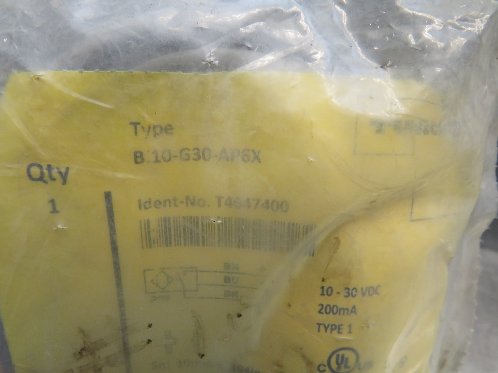 Turck BI10-G30-AP6X Sensor