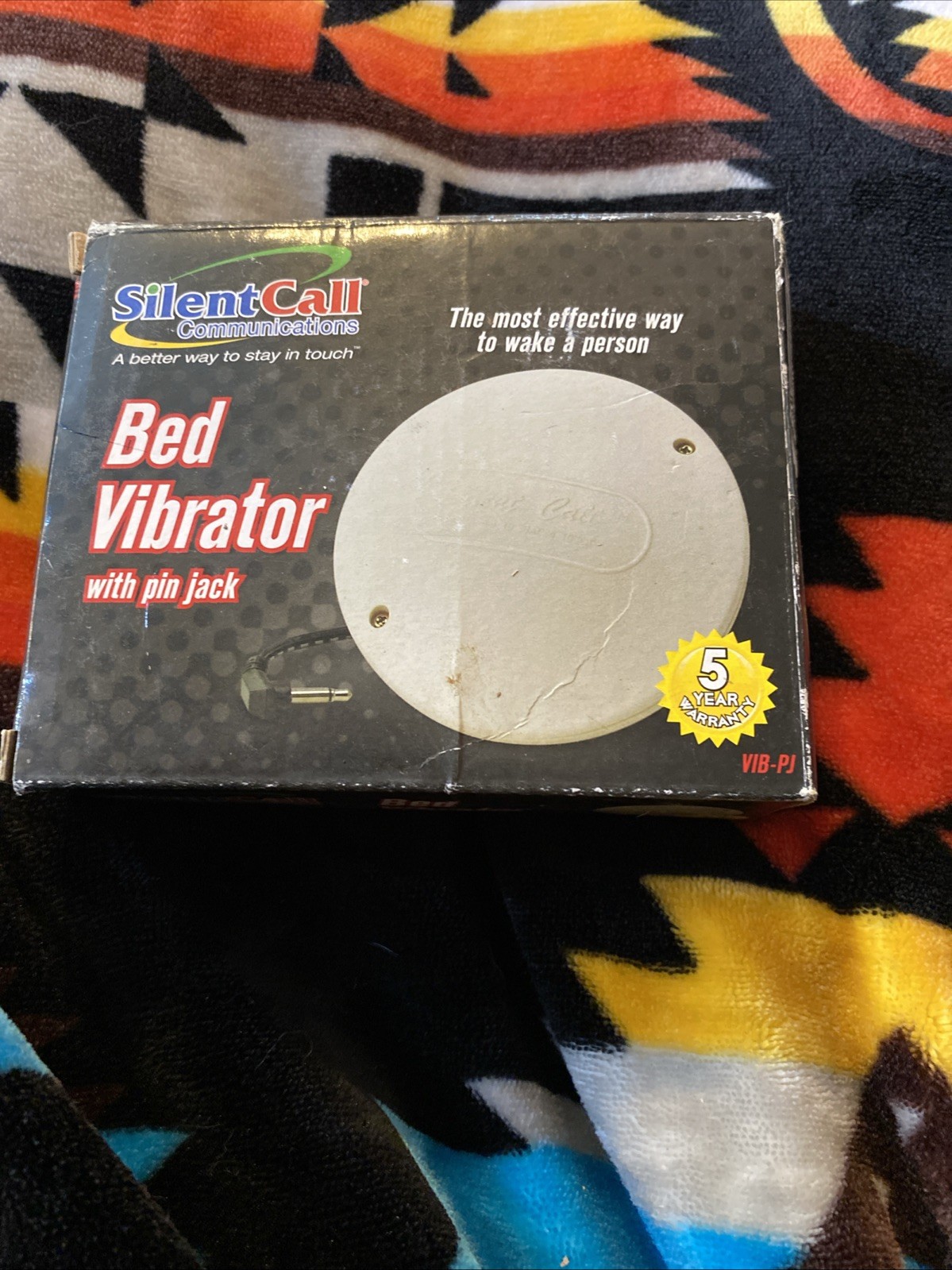 Silent Call Communications Bed Vibrator With Pin Jack Model MODEL VIB-PJ