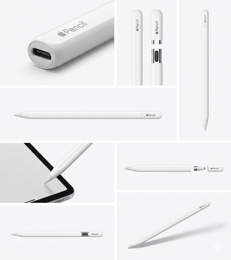 Apple Pencil Stylus White with Box - Compatible with Apple Devices