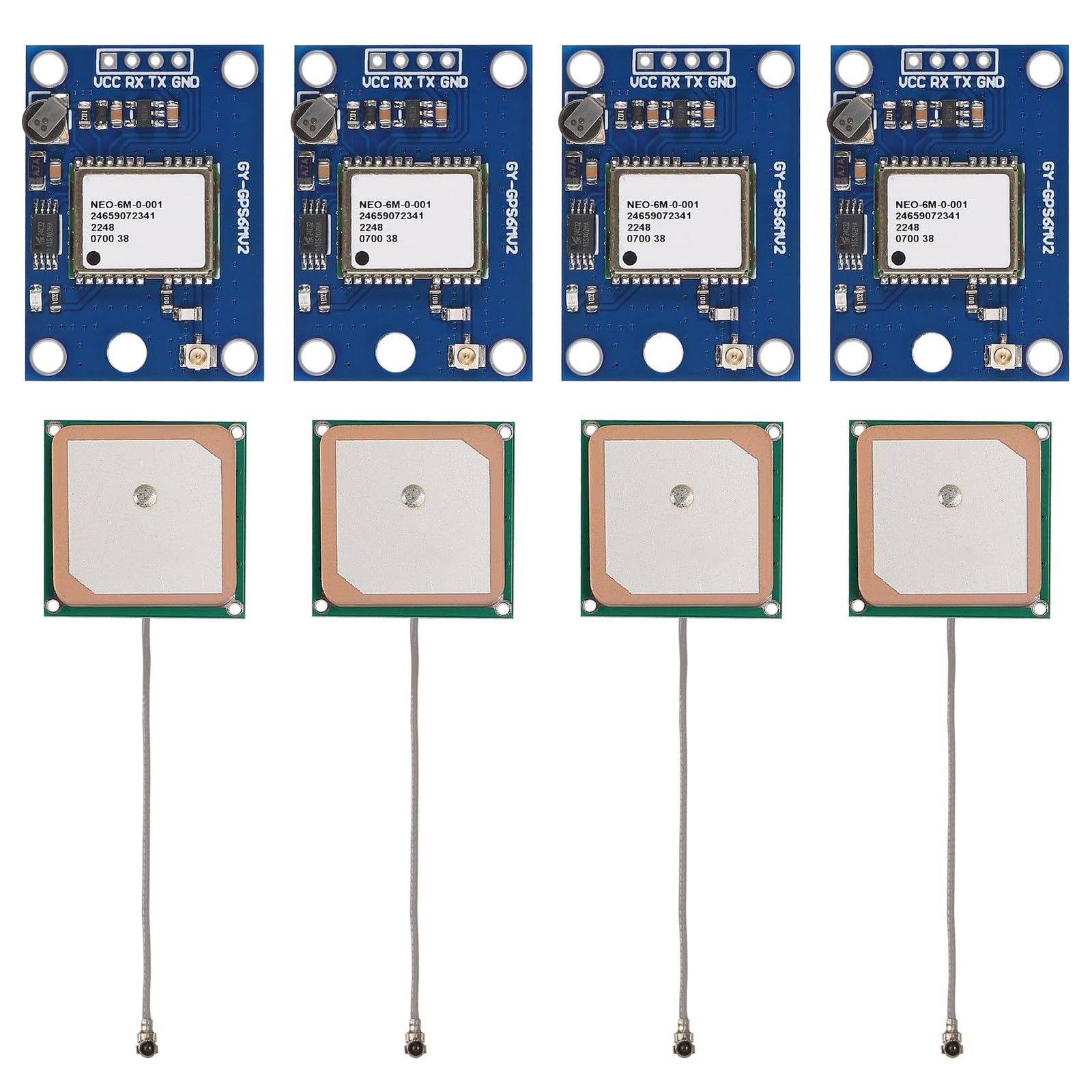 4pcs GY-NEO6MV2 NEO-6M GPS Module NEO6MV2 with Flight Control EEPROM MWC APM2...