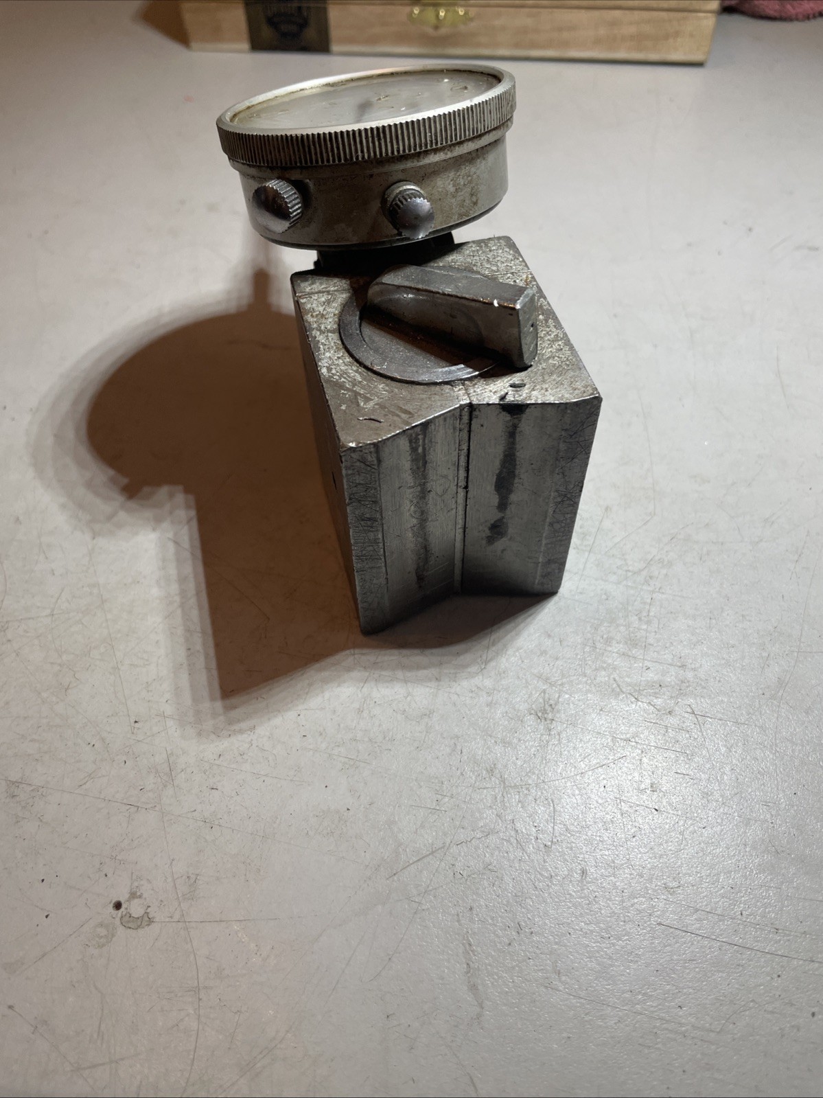 1” Range Dial Indicator (0.001”) With Magnetic Base