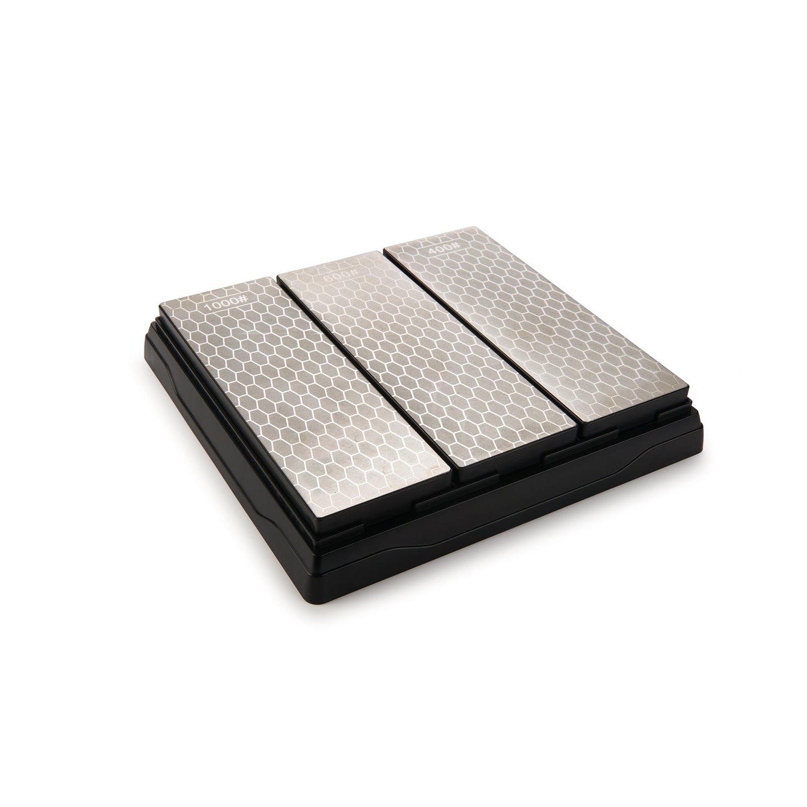 WOODRIVER 3pc Diamond Stone Set 400 600 1000 grit