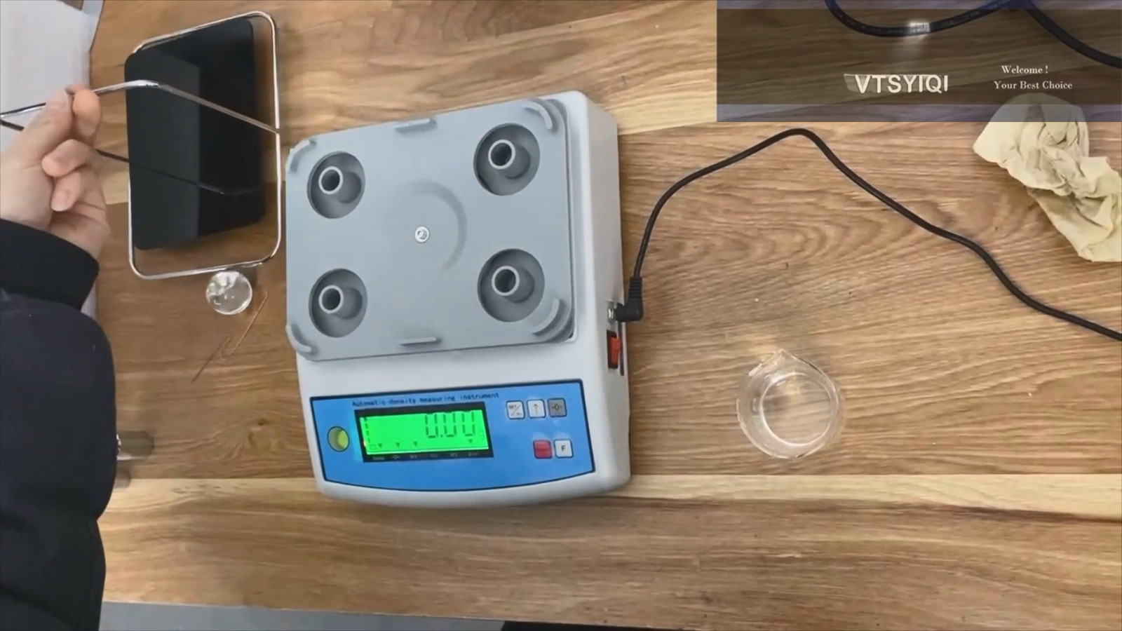 Digital Liquid Lab Density Meter Paint Densitometer Gravity Balance Gravimeter