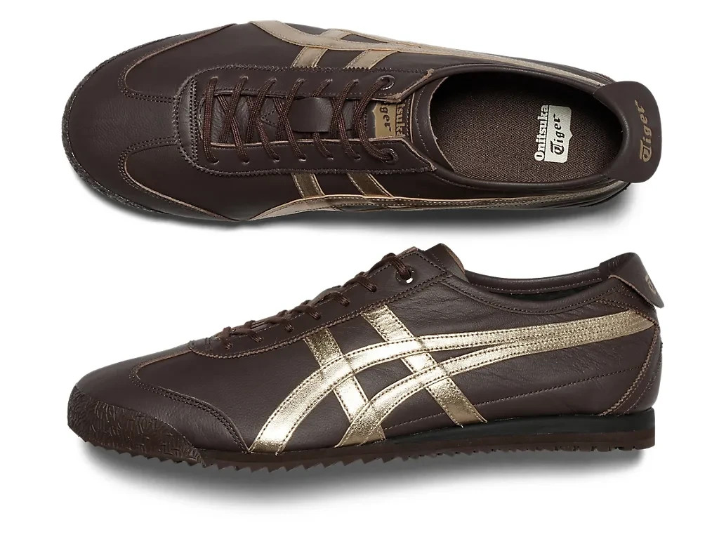 Onitsuka Tiger Sneaker MEXICO 66 SD 1183A872.204 LICORICE BROWN / CHAMPAGNE