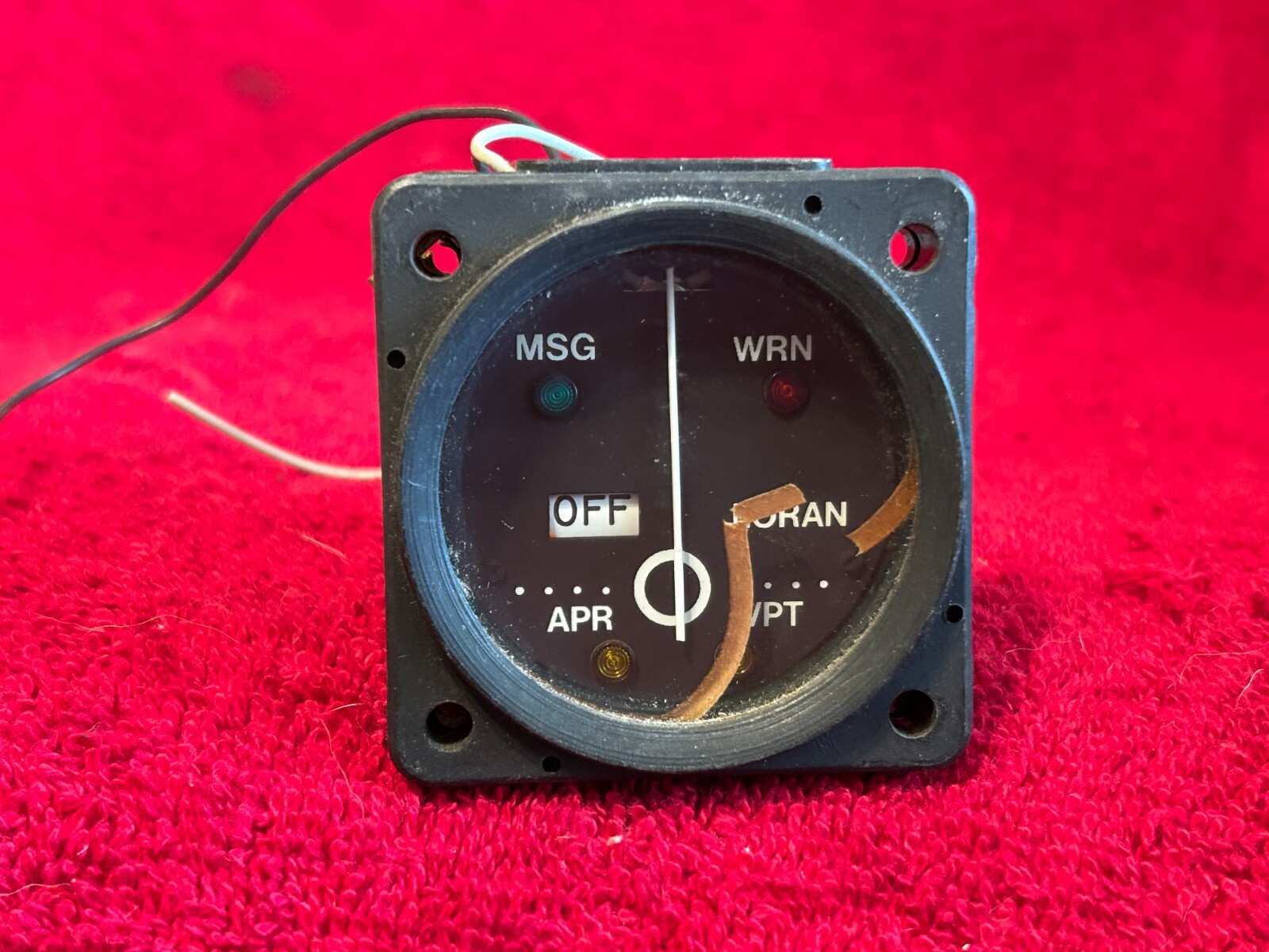 MID-CONTINENT INSTRUMENT MD40-16L COURSE DEVIATION INDICATOR P/N 2010056-16L