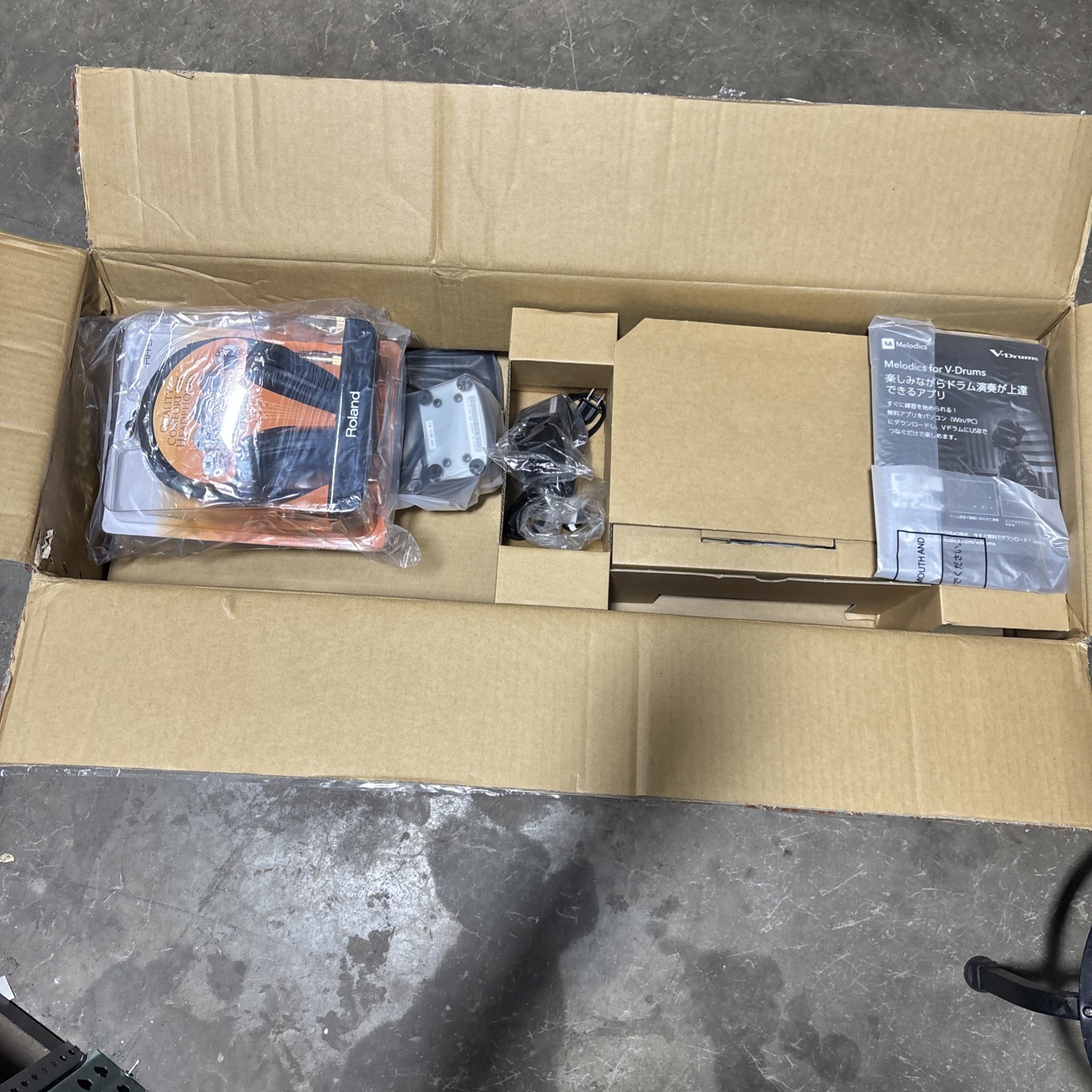 Roland TD-02K-SC Electronic Drum Kit Open Box