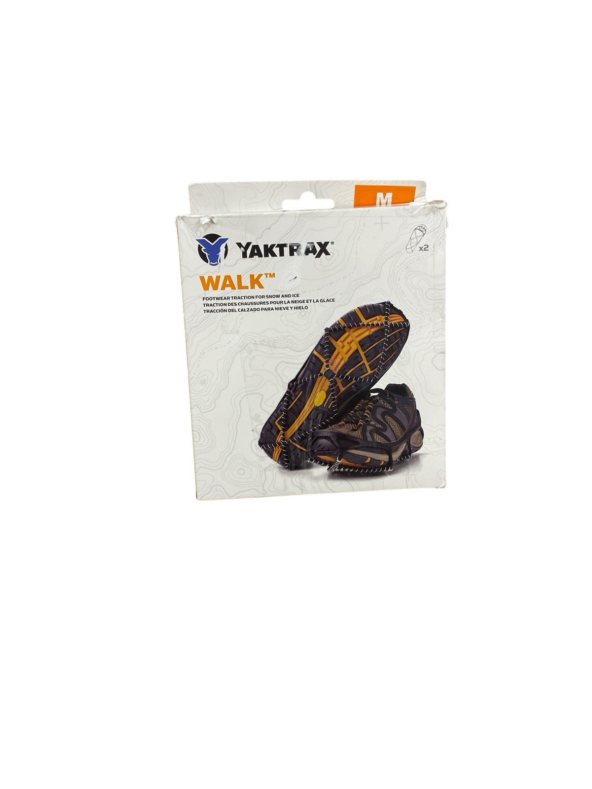 Yaktrak Walk Foot Ware Traction for Snow and Ice Size Medium